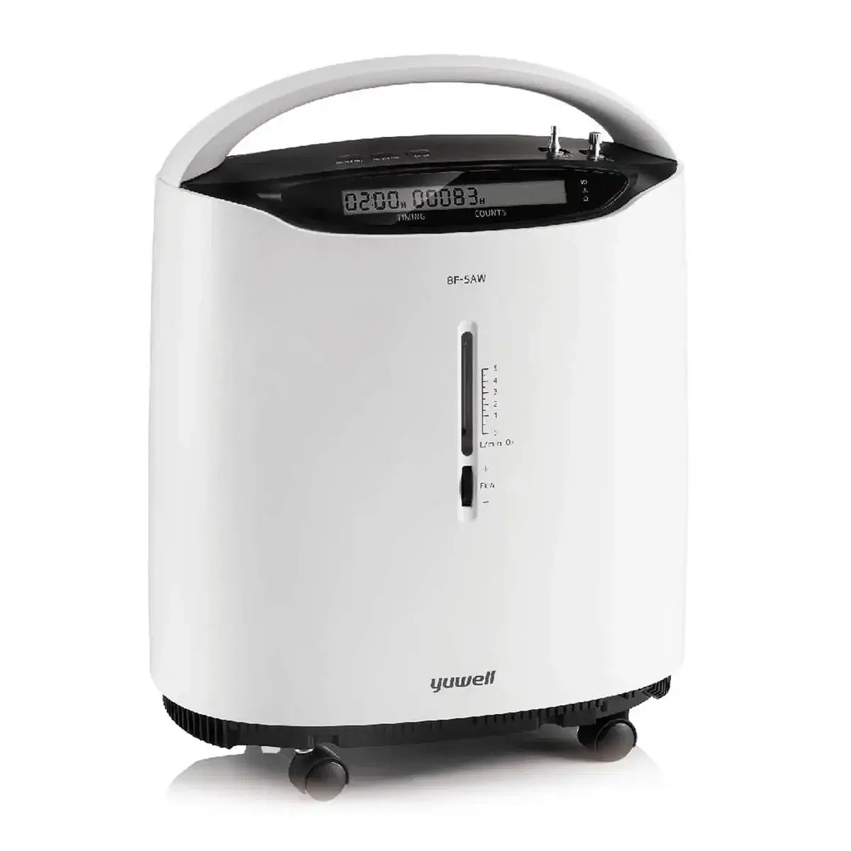 Concentrador de oxígeno Yuwell 8F-5AW disponible para arriendo domiciliario